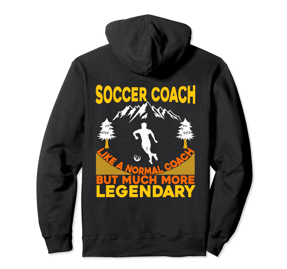 Soccer Coaching Training Trainer Hoodie - Casual Everyday Wear Men Women