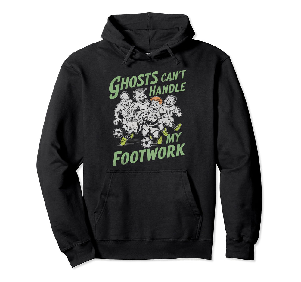 Soccer Halloween Spooky Goalkeeper Hoodie - Fun Novelty Design for Adults