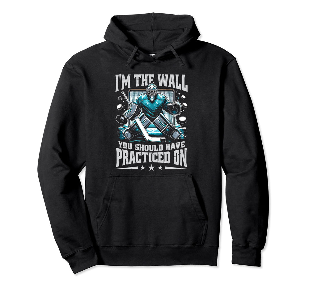 Goalie Ice Hockey Goalkeeper Funny Hoodie - Custom Art Print Unisex