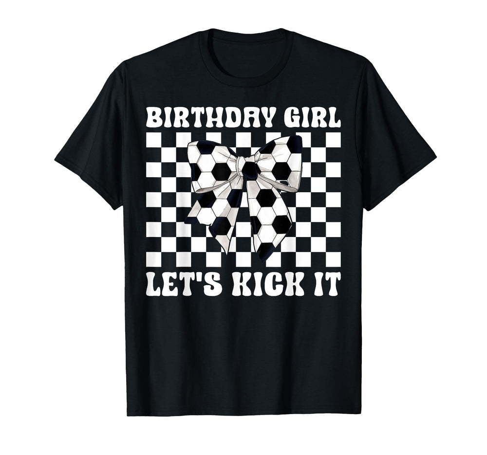 Soccer Soccer Mom Coquette Birthday T-Shirt - Novelty Apparel Men Women