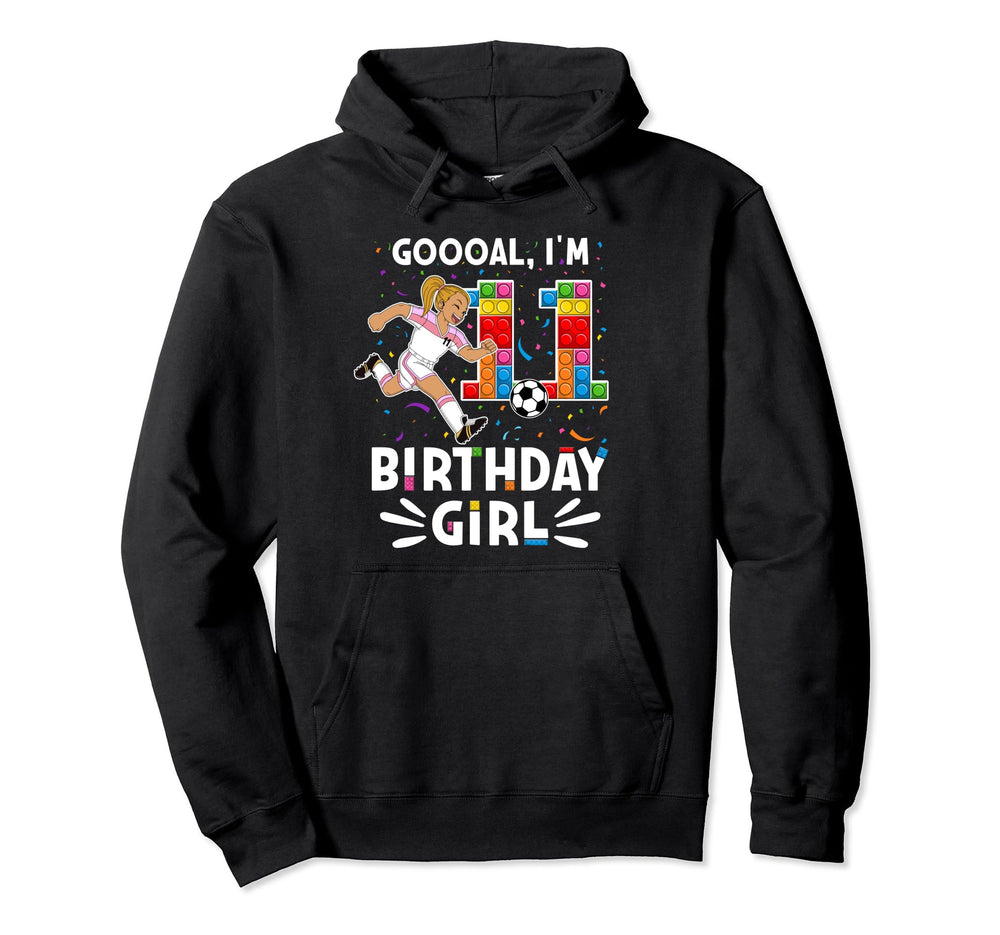 Goooal Im 11 I Building Blocks I 11Th Hoodie - Unique Graphic for Adults