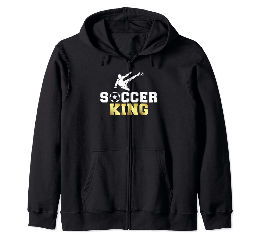 Soccer Player Gifts Accessories Hoodie - Fun Novelty Design Unisex