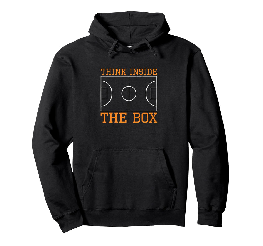 Think Inside Box Futsal Court Futsal Hoodie - Custom Art Print Unisex