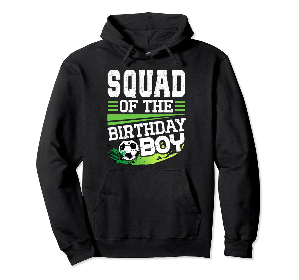 Soccer Birthday Squad Birthday Squad Hoodie - Custom Art Print Unisex