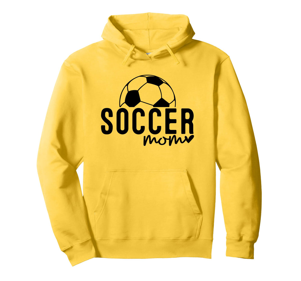 Soccer Mom Mommy Mother Game Day Fan Gift Hoodie - Minimalist Print Unisex