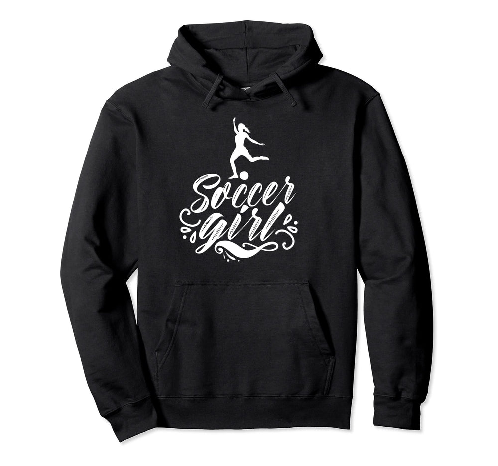 Soccer Player Womens Soccer Team Hoodie - Custom Art Print for Adults