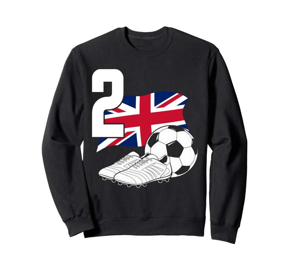 2 Soccer Birthday Gift Soccer Fan Sweatshirt - Streetwear Style Men Women