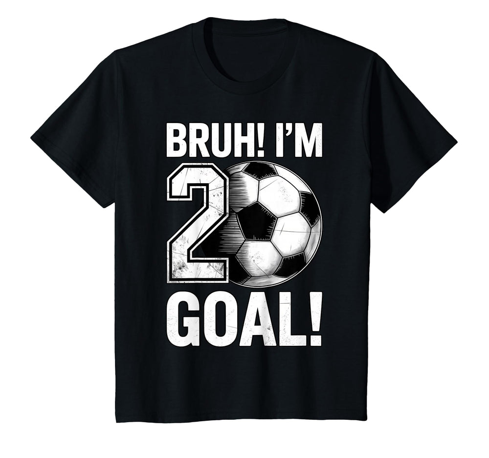 Funny Bruh Im 2 Football Soccer Gift T-Shirt - Trendy Graphic Men Women