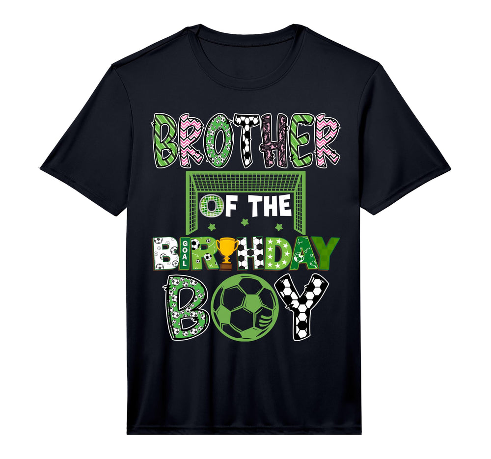 Brother Birthday Soccer Player T-Shirt - Minimalist Print Men Women