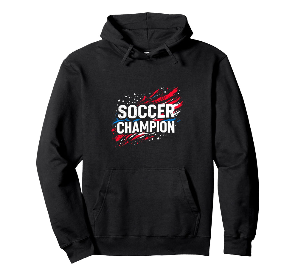 Soccer Champion Soccer Sports Hoodie - Graphic Print Men Women