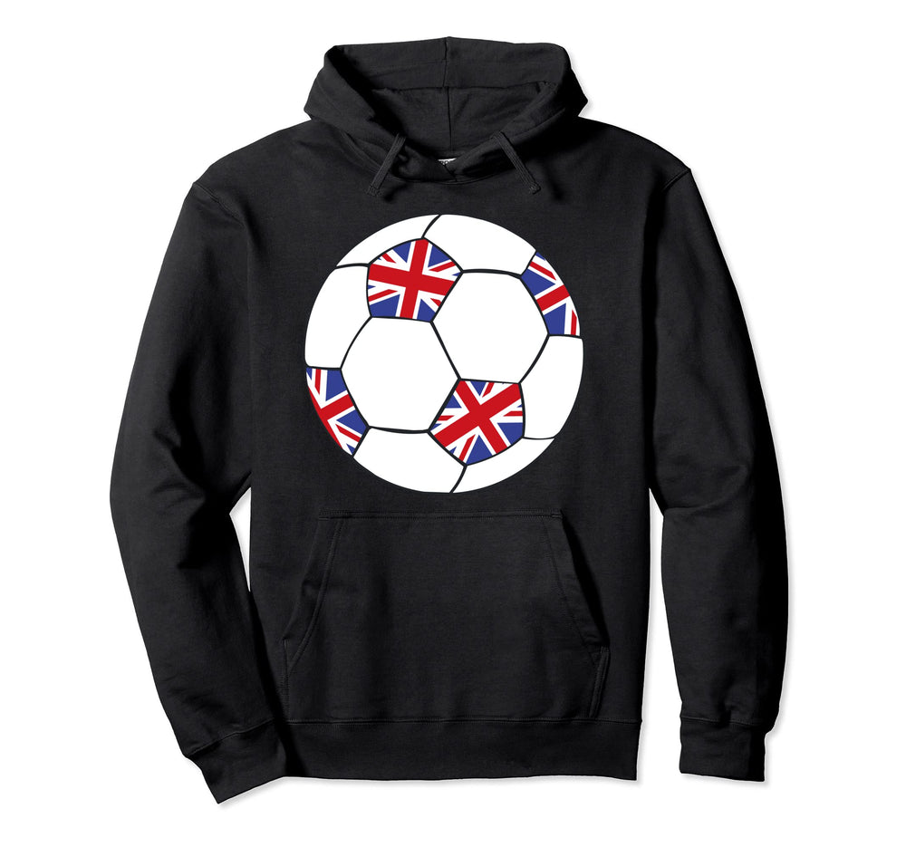 British Football Soccer London King Iii Hoodie - Unique Graphic for Adults