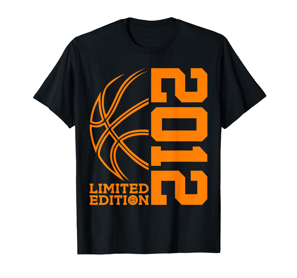 14Th Birthday Basketball 2012 T-Shirt - Trendy Graphic Unisex