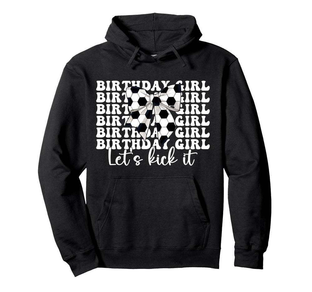 Soccer Soccer Mom Coquette Birthday Hoodie - Fun Novelty Design Unisex