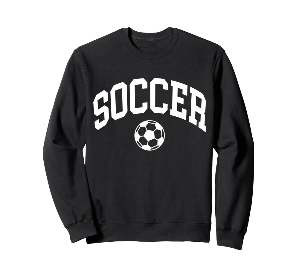 Soccer Ball Sweatshirt - Graphic Print for Adults