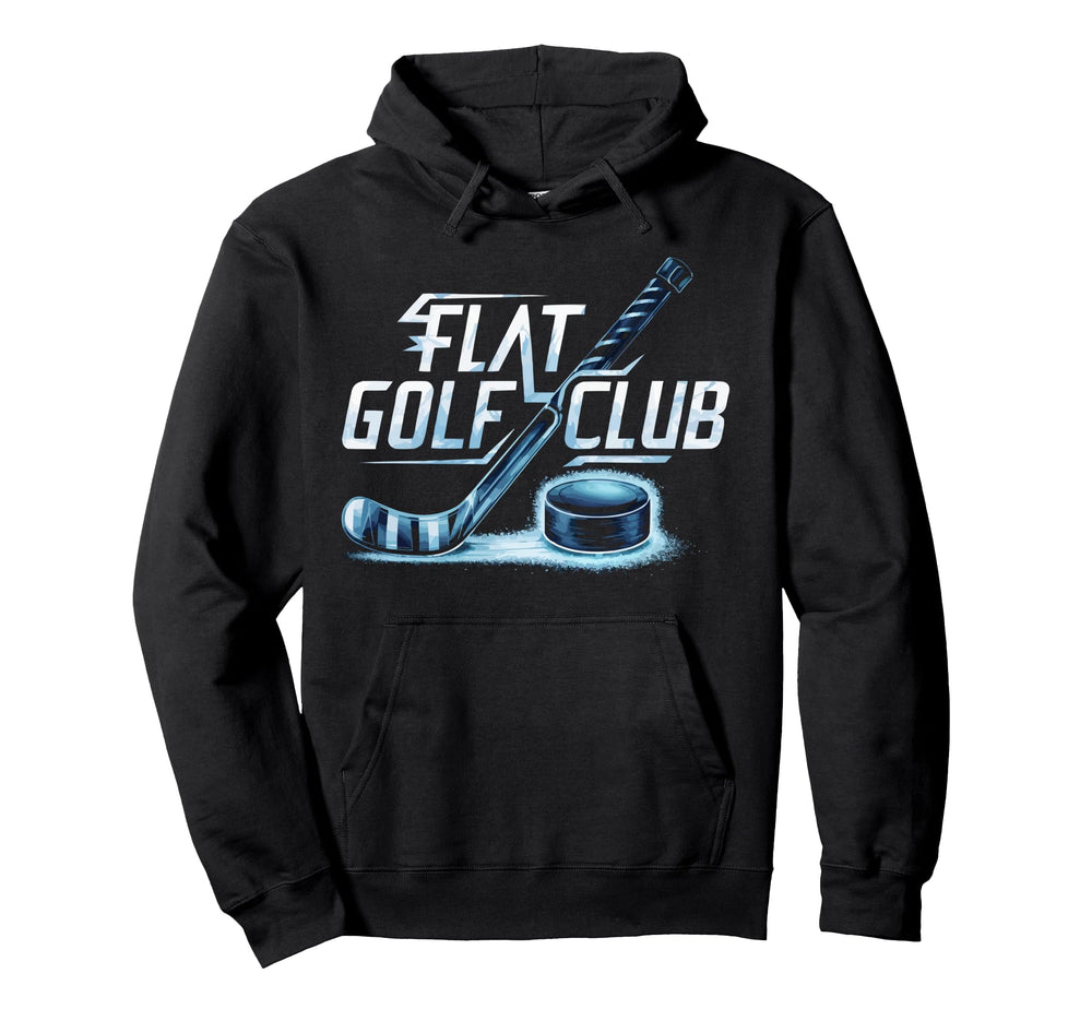 Funny Ice Hockey Player Winter Sport Hoodie - Graphic Print for Adults