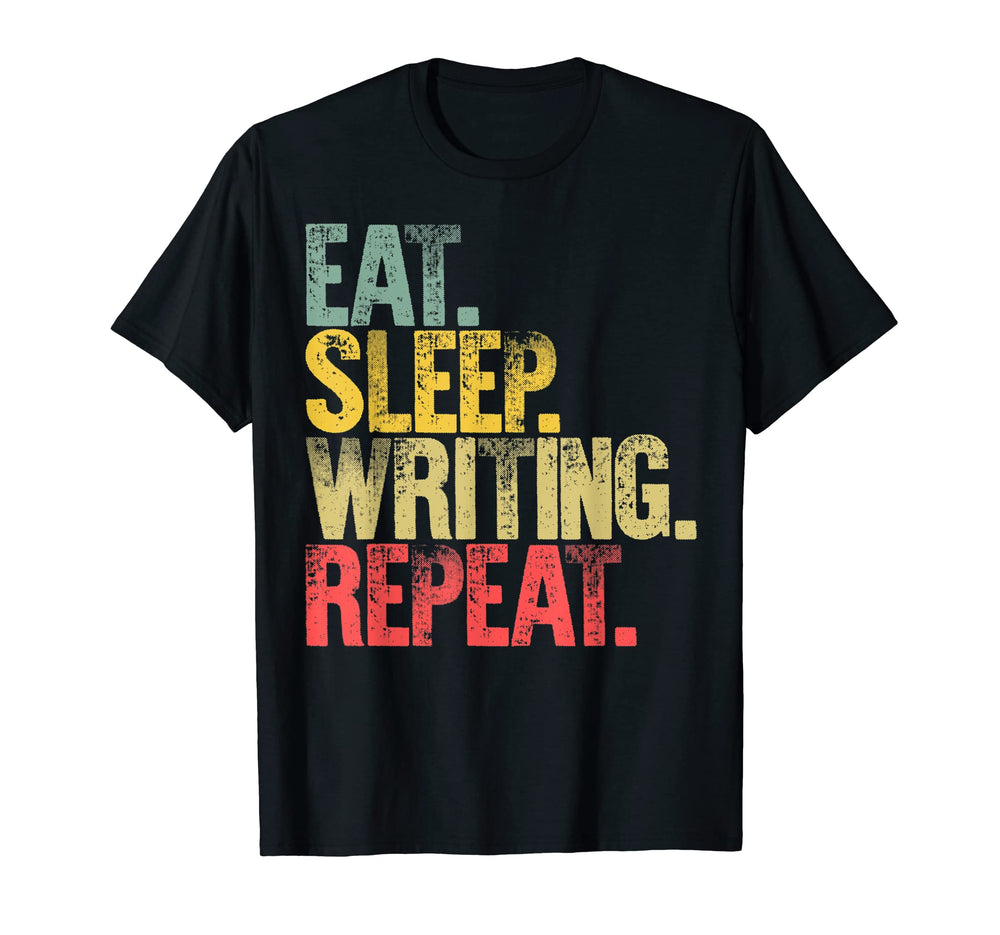 Eat Sleep Repeat Eat Sleep T-Shirt - Casual Everyday Wear Men Women