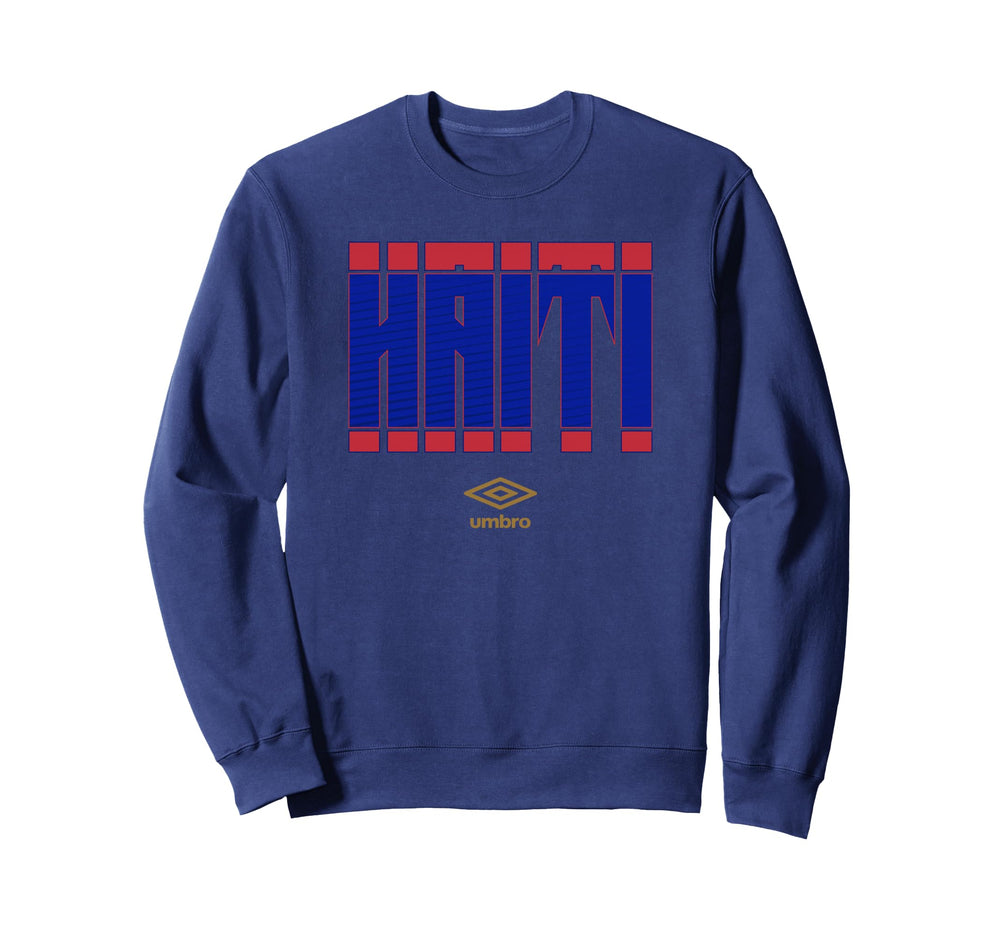 Umbro International Soccer Haiti Sweatshirt - Unique Graphic Men Women