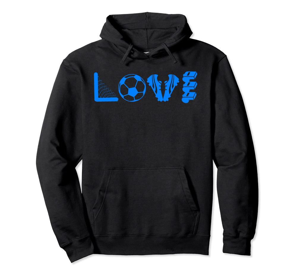 Soccer Love Gift Football Player Teens Hoodie - Aesthetic Graphic Men Women