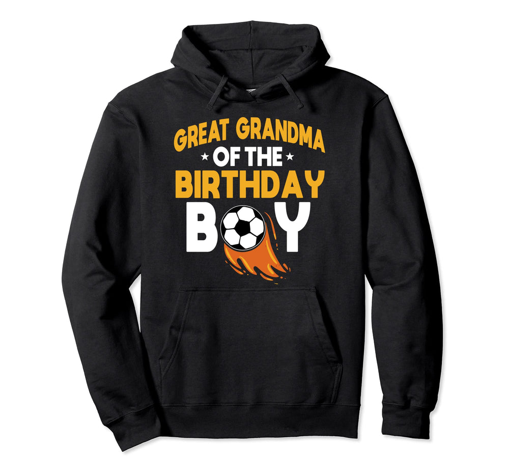 Great Grandma Birthday Soccer Hoodie - Casual Everyday Wear for Adults