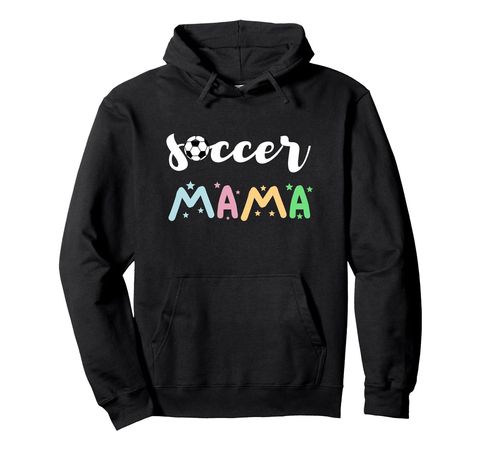 Soccer Mama Team Coach Player Soccer Mom Hoodie - Minimalist Print Unisex