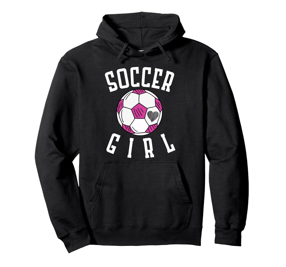 Soccer Heart Hoodie - Custom Art Print Unisex
