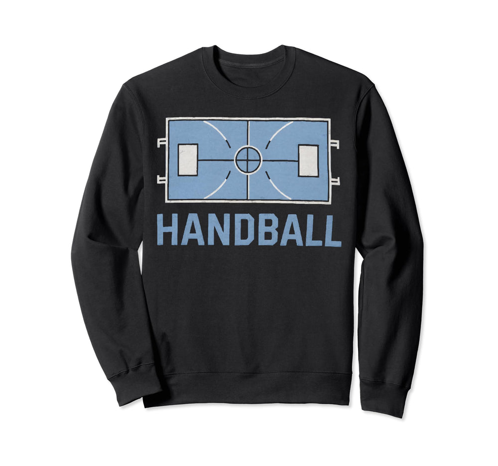 I Love Handball Player Sports Sweatshirt - Trendy Graphic Men Women