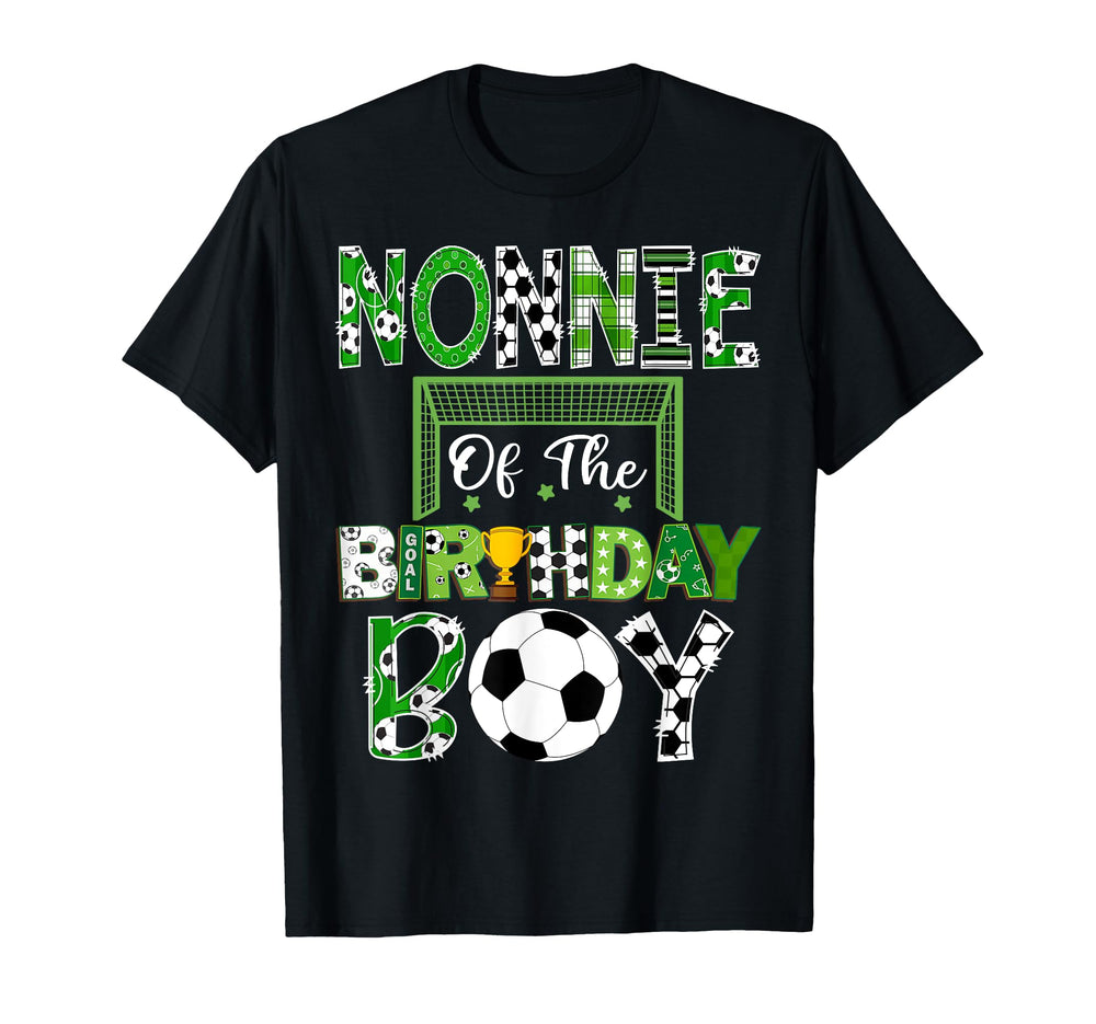 Nonnie Birthday Soccer Lover Game Day T-Shirt - Novelty Apparel Men Women
