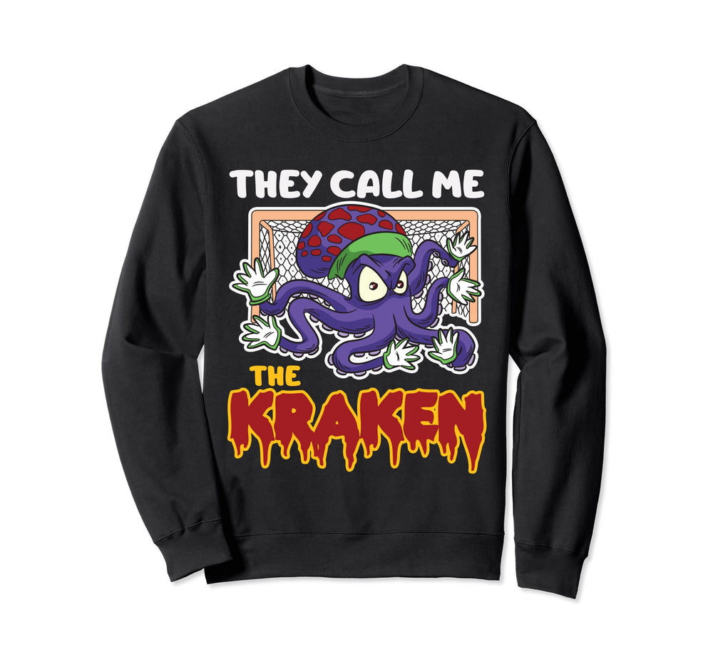 They Call Me Kraken Soccer Sweatshirt - Aesthetic Graphic Men Women