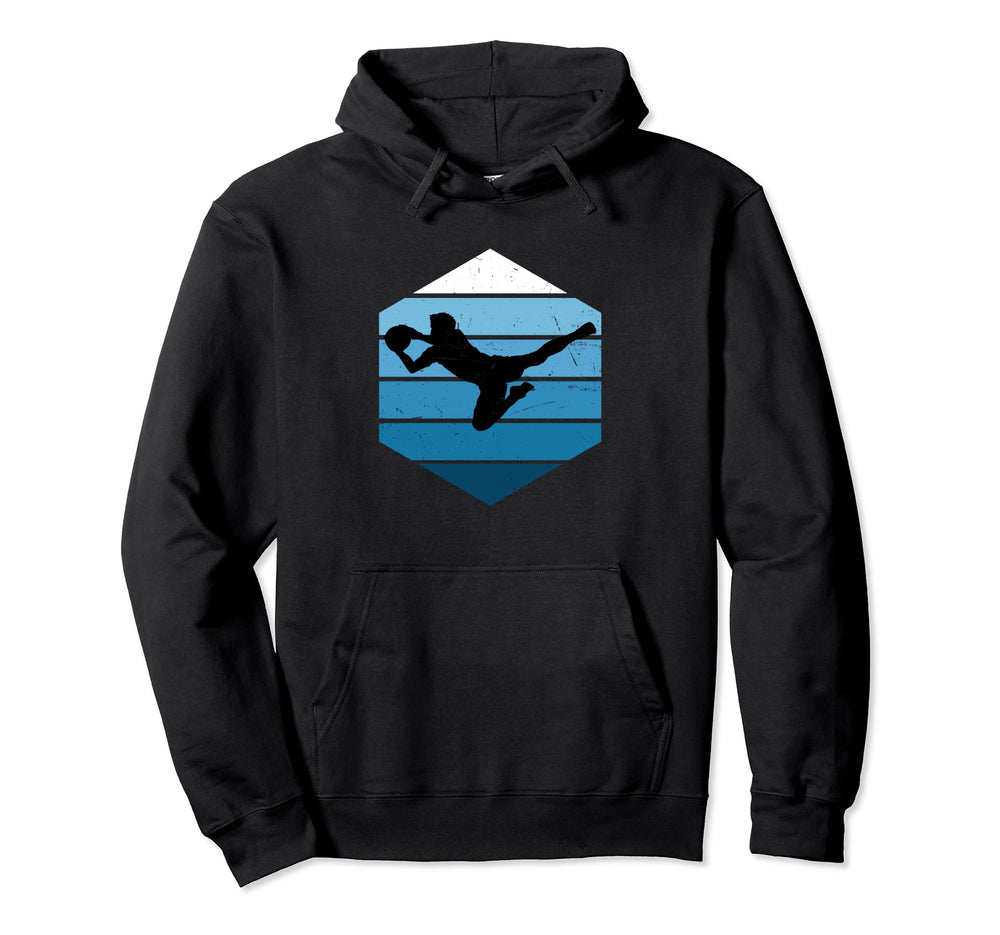 Womens And Mens Football Football Player Hoodie - Minimalist Print Unisex