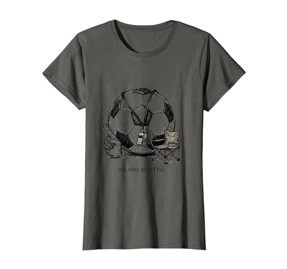 Soccer Dad Coach Biggest Fan T-Shirt - Streetwear Style for Adults