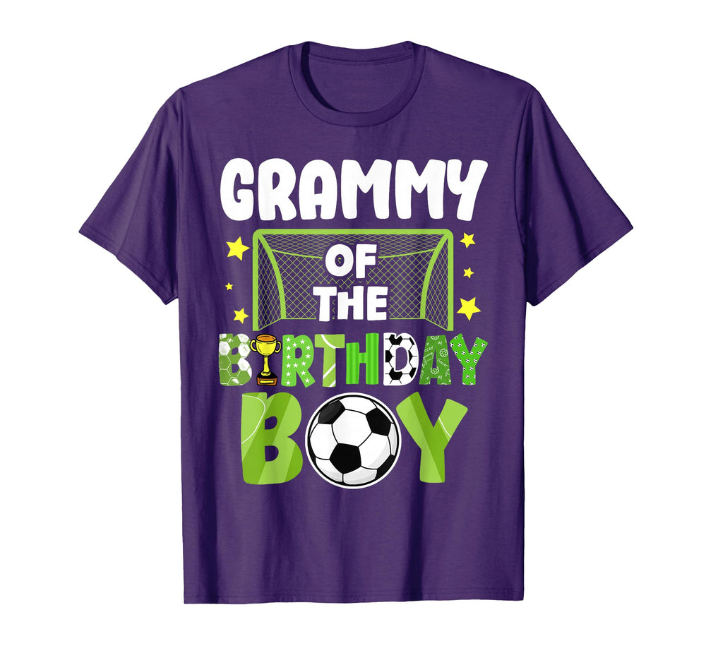 Soccer Grammy Birthday Party Soccer T-Shirt - Streetwear Style for Adults