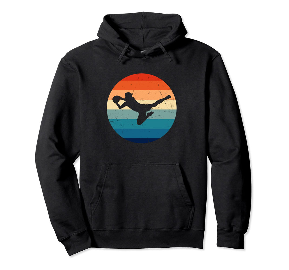 Goalkeeper Football Player Hoodie - Trendy Graphic for Adults