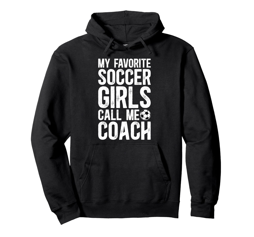 Soccer Call Me Coach Soccer Coach Hoodie - Minimalist Print Men Women