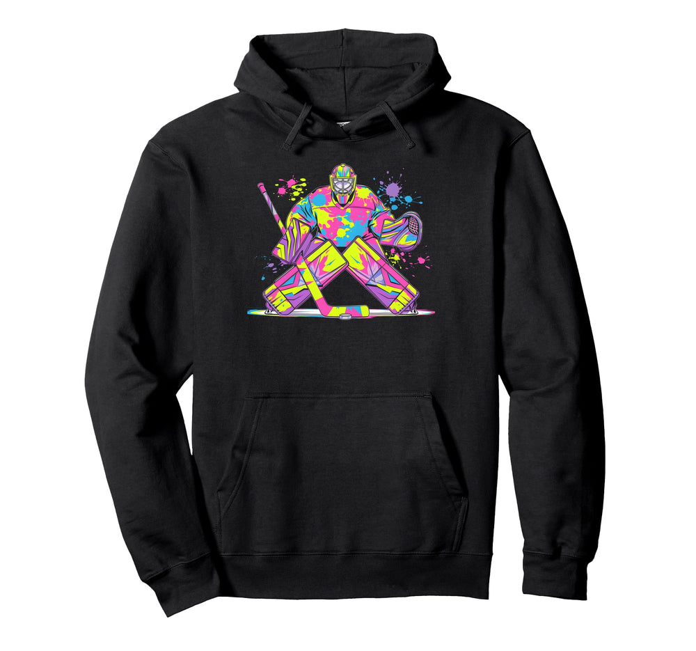 Hockey Goalie Ice Hockey Goalkeeper Hockey Hoodie - Unique Graphic Unisex