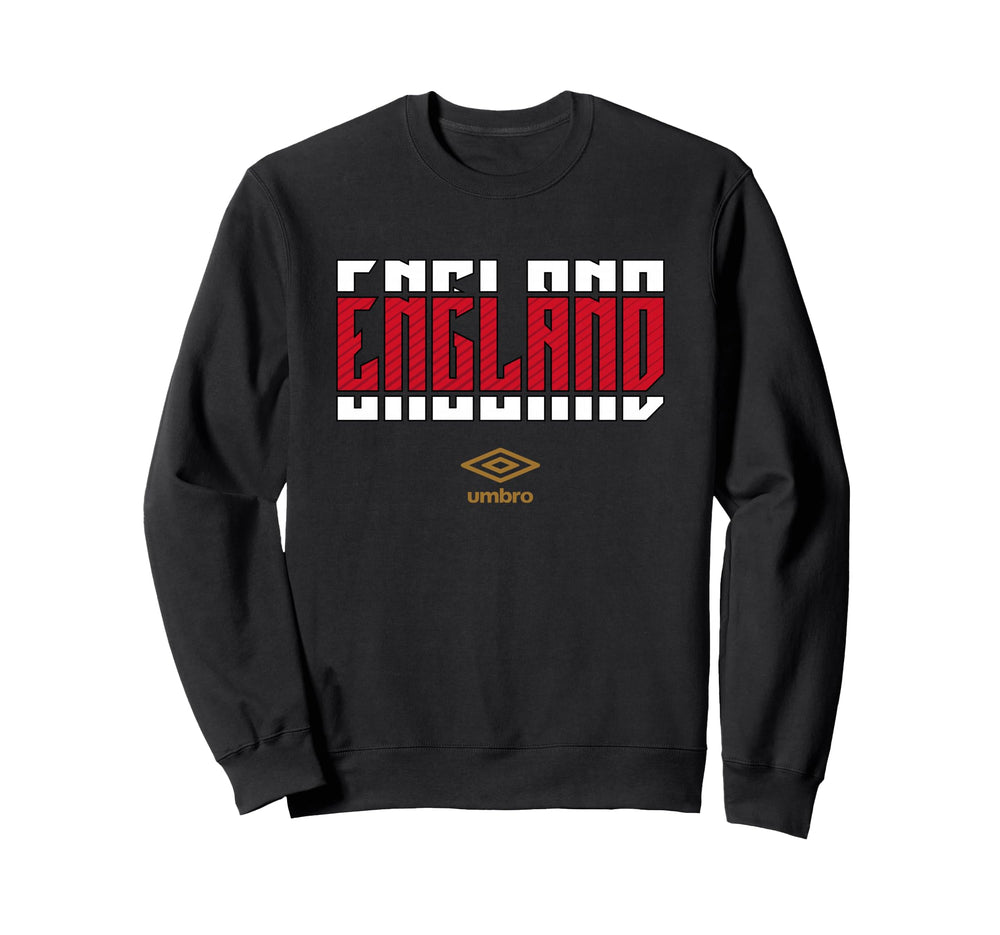 Umbro International Soccer England Sweatshirt - Trendy Graphic Men Women