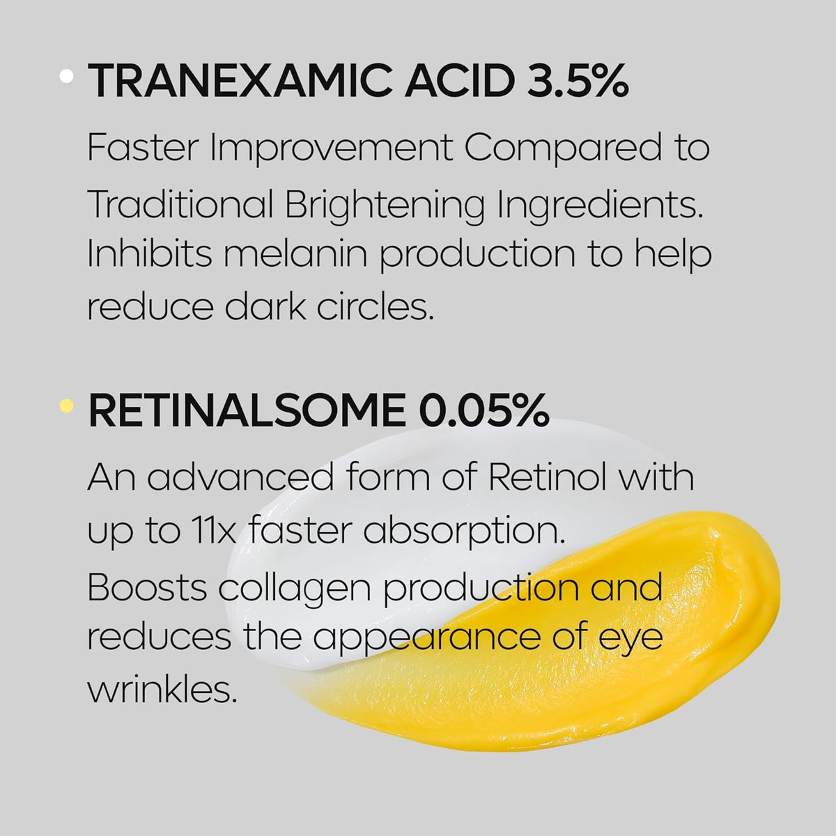 Dr. Melaxin TX Retinalsome Double Effect Eye Cream - Snipetell