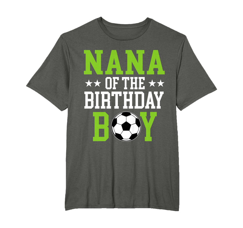 Nana Birthday Soccer Player T-Shirt - Aesthetic Graphic for Adults