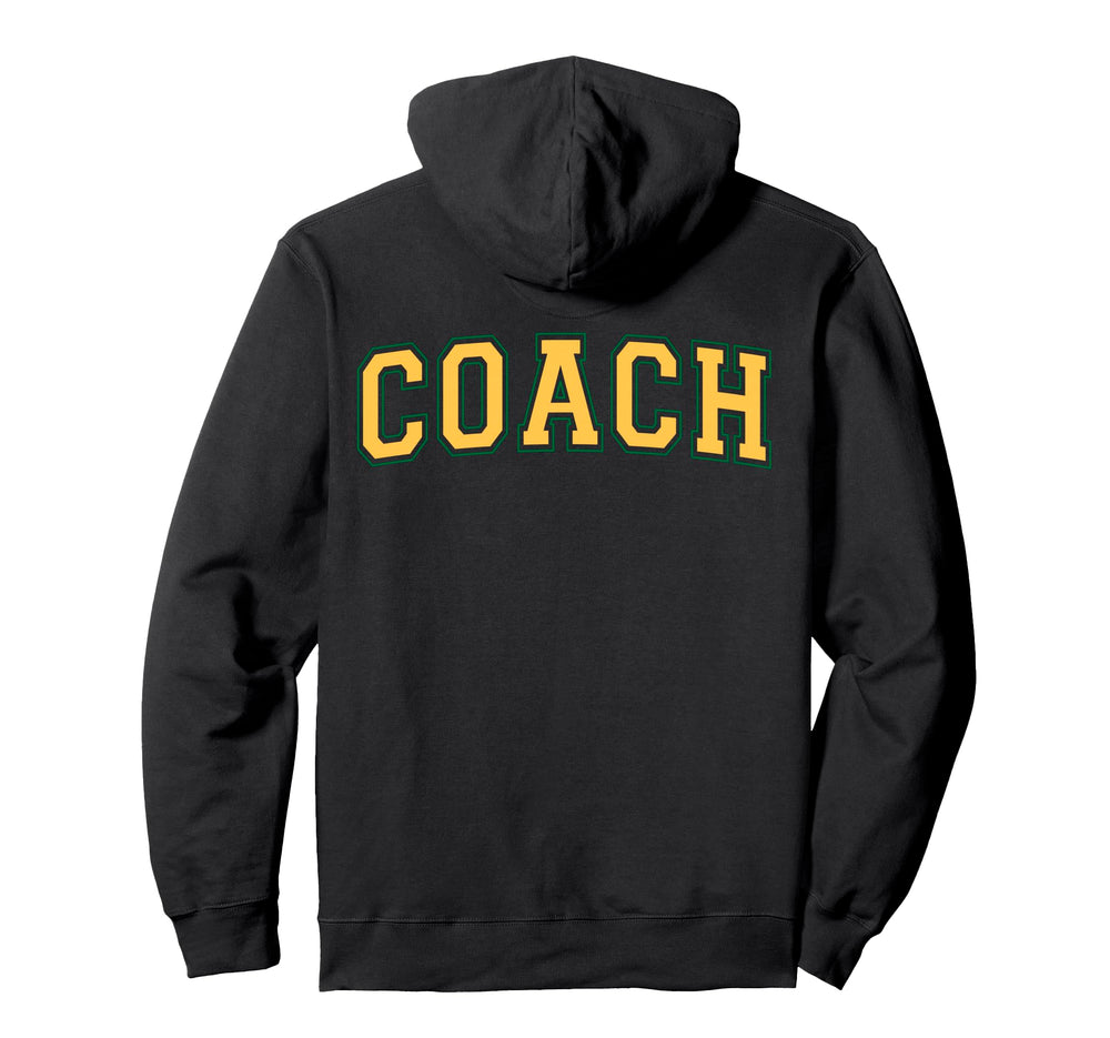 Coach Sports Trainer Yellow And Green Hoodie - Novelty Apparel for Adults
