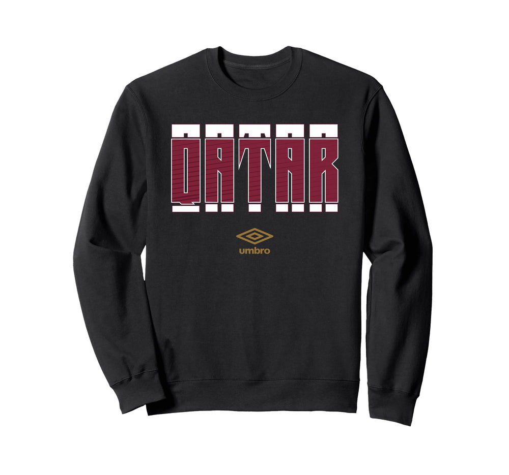 Umbro International Soccer Qatar Sweatshirt - Aesthetic Graphic Unisex