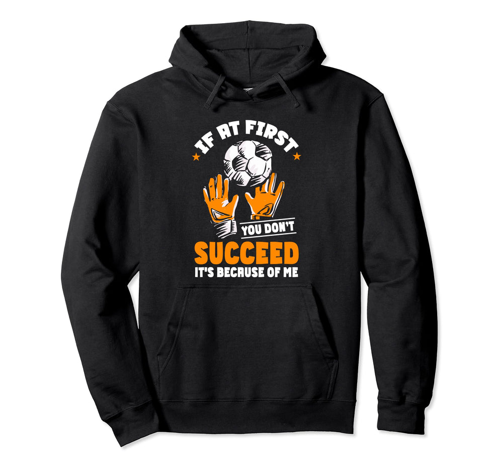 Goalkeeper Goal Soccer Goalie Hoodie - Graphic Print Men Women