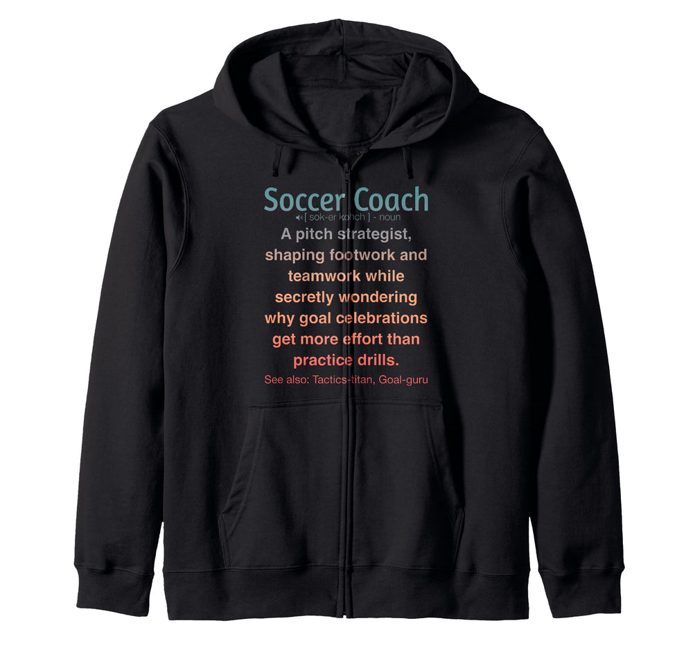 Soccer Coach Funny Gifts Hoodie - Custom Art Print Unisex