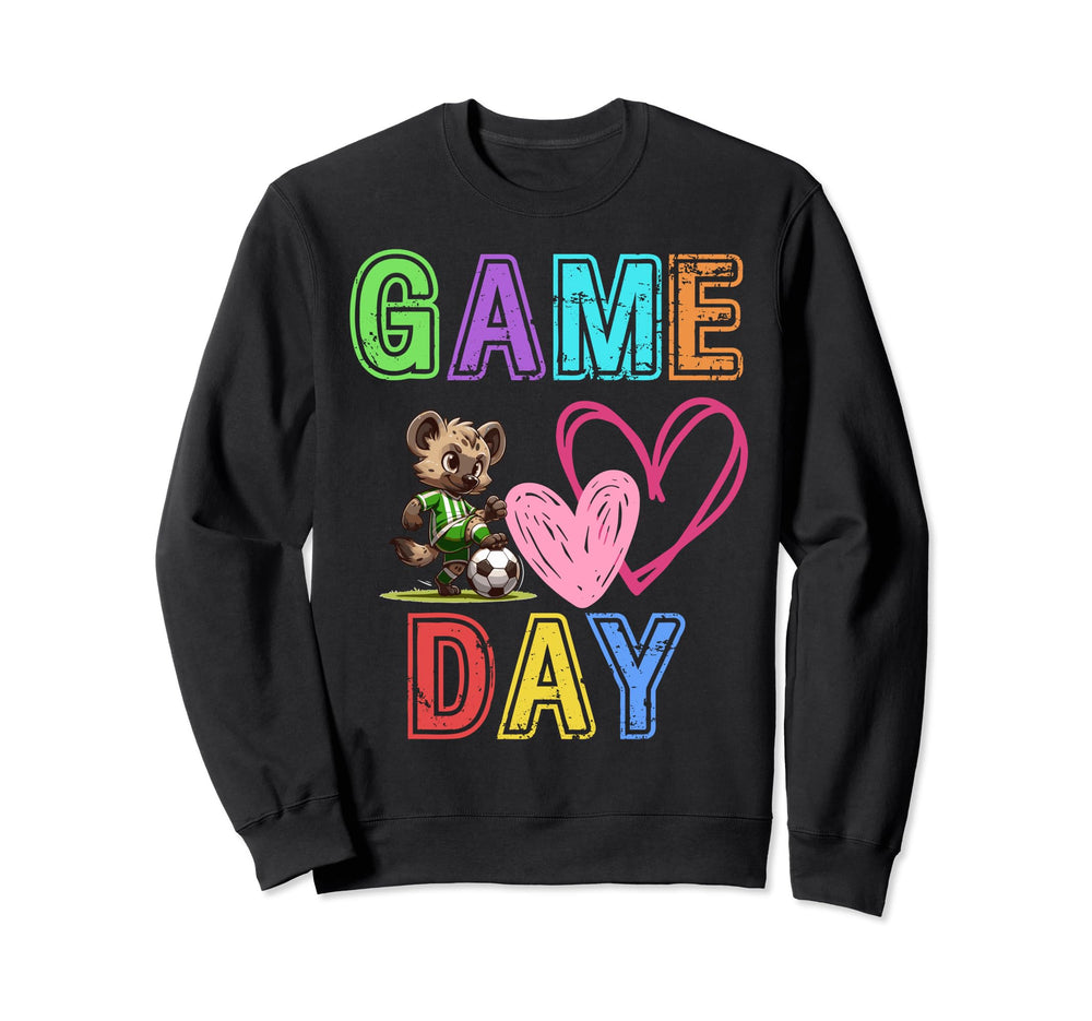 Game Day Hyena Soccer Goalkeeper Sweatshirt - Graphic Print Men Women
