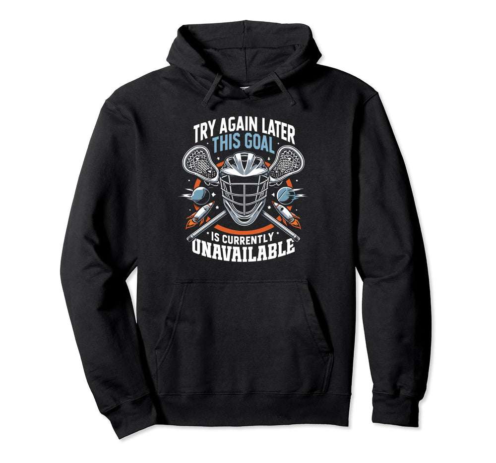 Lacrosse Player Lax Goalie Lacrosse Hoodie - Unique Graphic for Adults