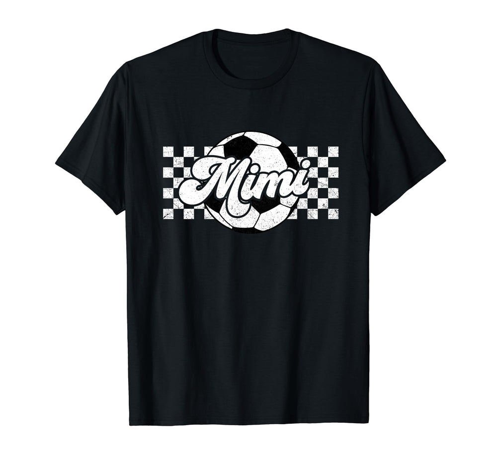 Soccer Mimi Sport Lover Family Mothers T-Shirt - Unique Graphic for Adults