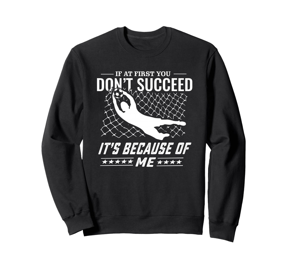 Soccer And Goal Keeper Sweatshirt - Aesthetic Graphic Unisex