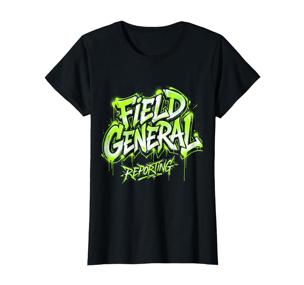 Field General Reporting Soccer T-Shirt - Novelty Apparel Men Women