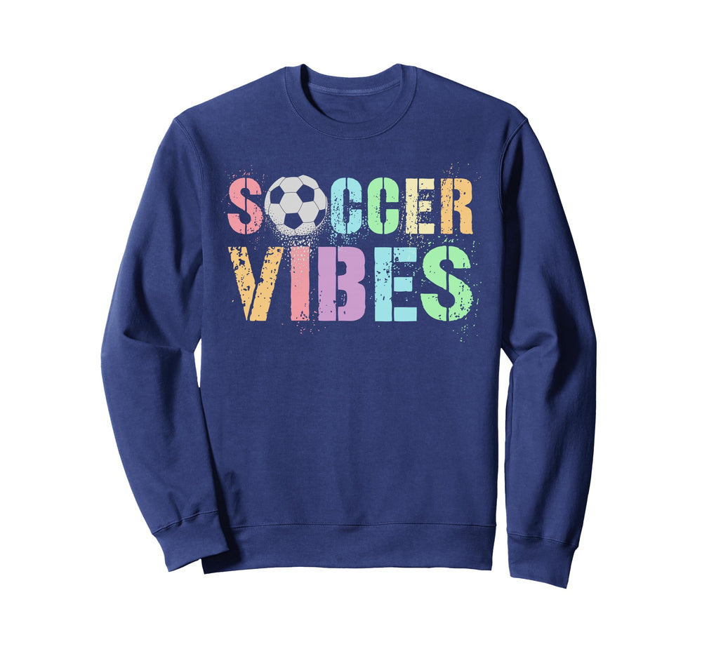 Soccer Vibes Win Goalie Cleats Club Sweatshirt - Streetwear Style Unisex