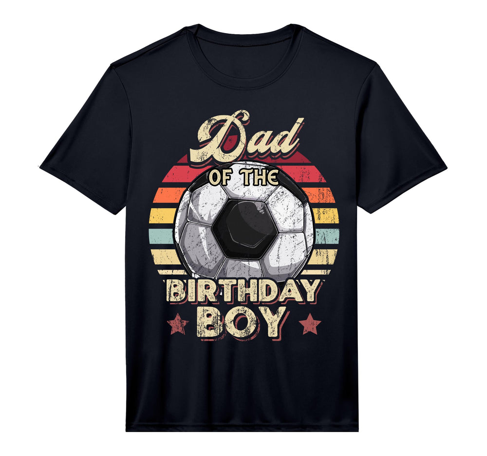 Mens Dad Birthday Soccer Birthday T-Shirt - Aesthetic Graphic Men Women