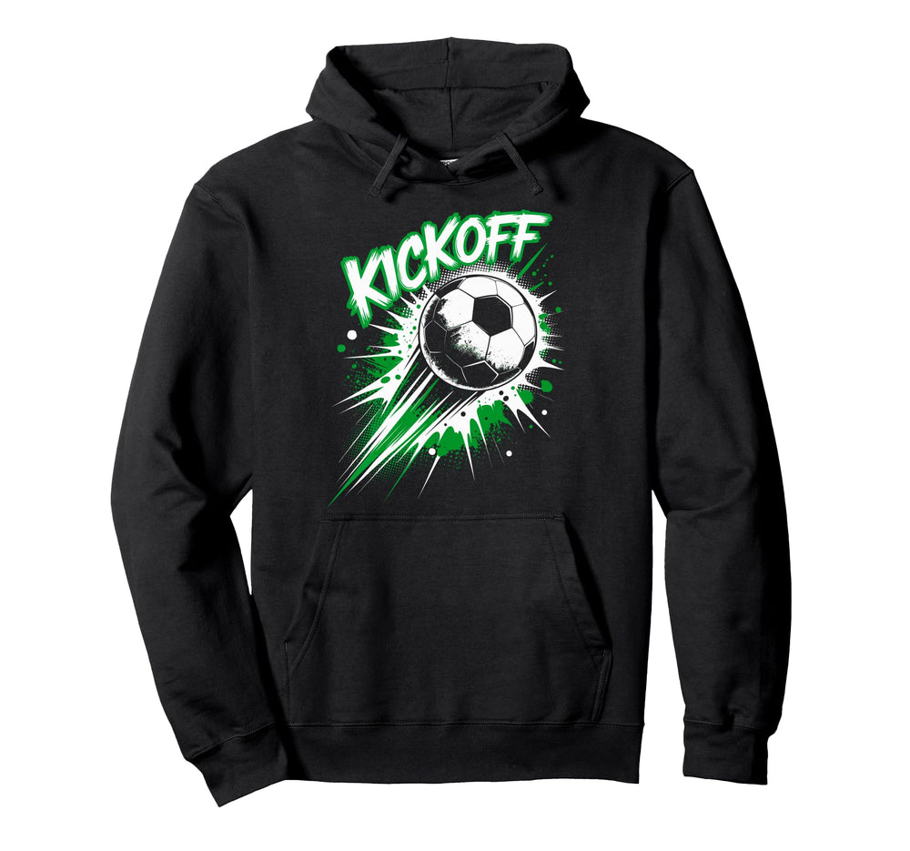 Splash Soccer Football Ball Soccer Hoodie - Graphic Print for Adults