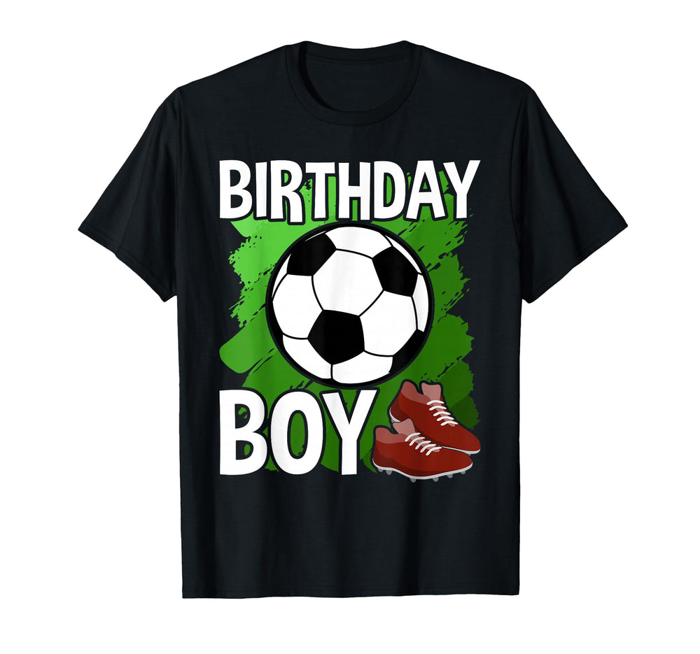 Soccer Birthday Party Birthday Soccer T-Shirt - Custom Art Print Unisex